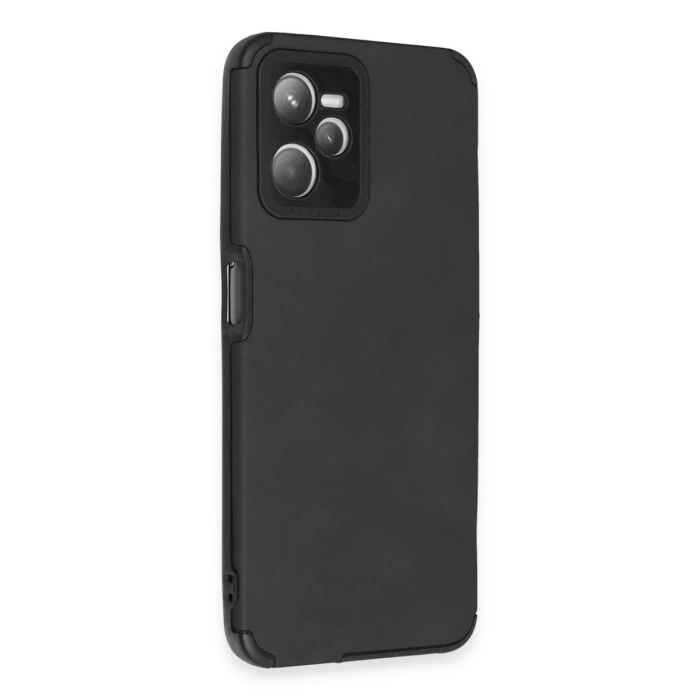 Newface Realme C35 Kılıf Loop Deri Silikon