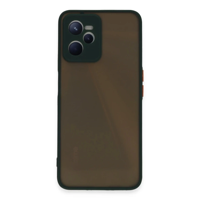 Newface Realme C35 Kılıf Montreal Silikon Kapak