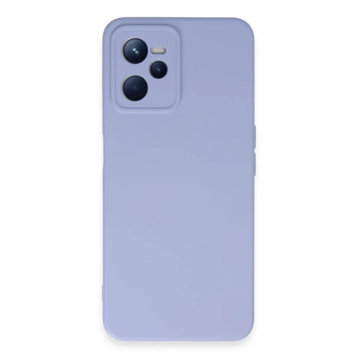 Newface Realme C35 Kılıf Nano içi Kadife Silikon