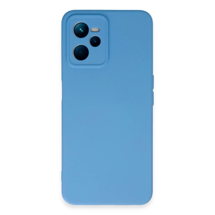 Newface Realme C35 Kılıf Nano içi Kadife Silikon
