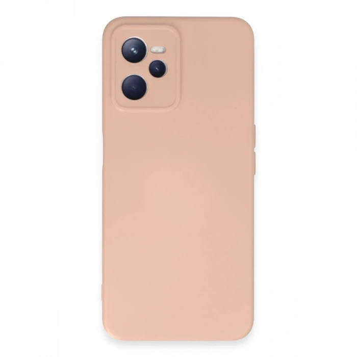 Newface Realme C35 Kılıf Nano içi Kadife Silikon
