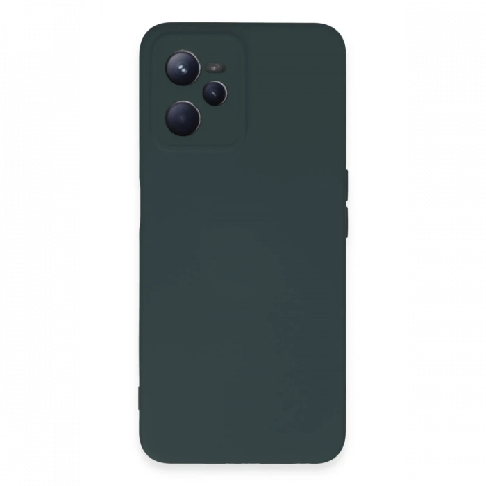 Newface Realme C35 Kılıf Nano içi Kadife Silikon