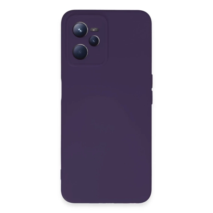 Newface Realme C35 Kılıf Nano içi Kadife Silikon