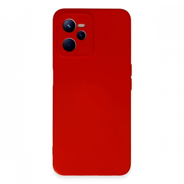 Newface Realme C35 Kılıf Nano içi Kadife Silikon