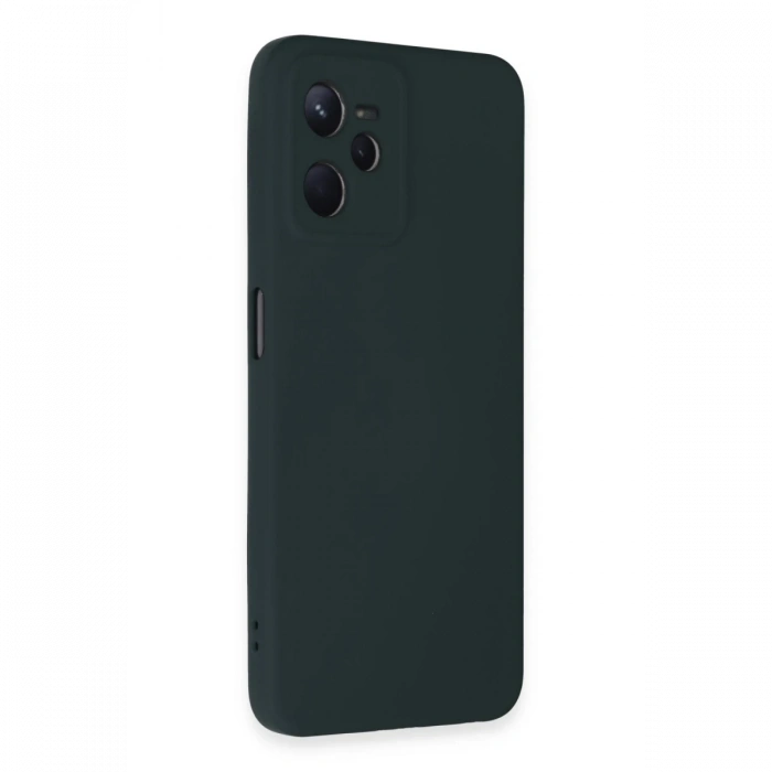 Newface Realme C35 Kılıf Nano içi Kadife Silikon