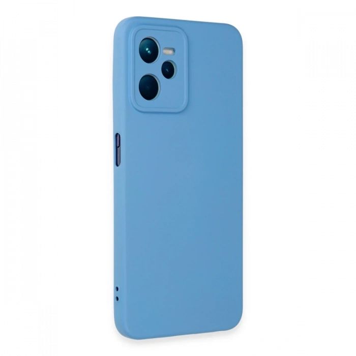 Newface Realme C35 Kılıf Nano içi Kadife Silikon