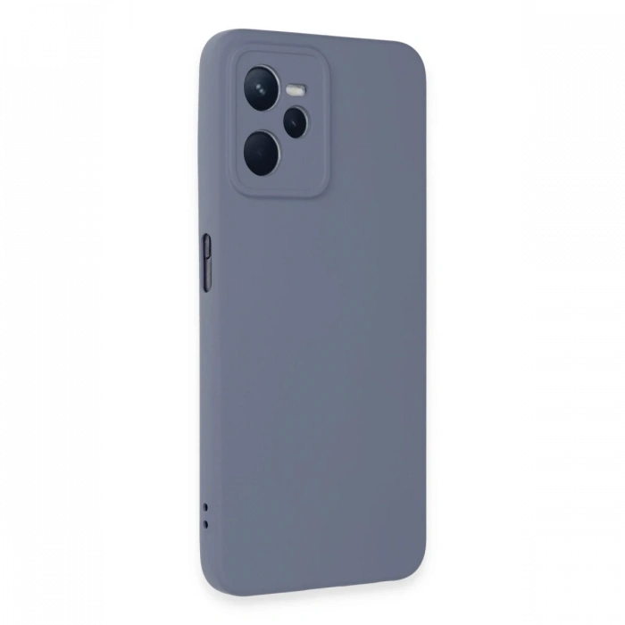 Newface Realme C35 Kılıf Nano içi Kadife Silikon
