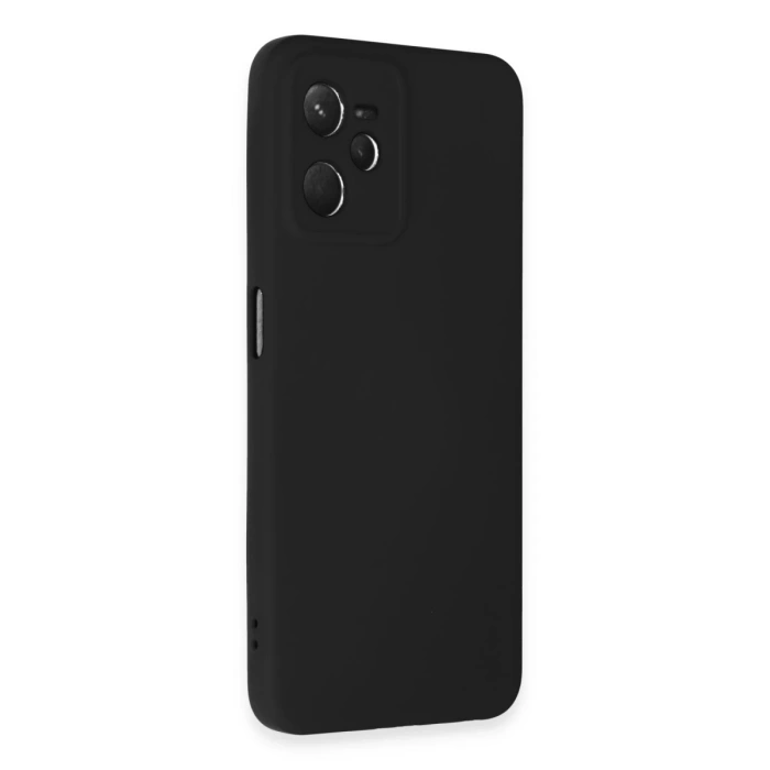 Newface Realme C35 Kılıf Nano içi Kadife Silikon
