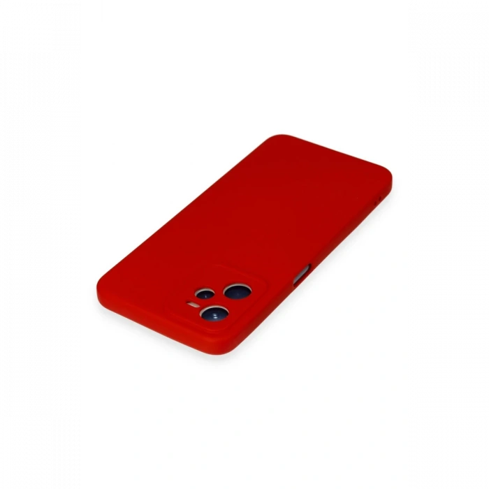 Newface Realme C35 Kılıf Nano içi Kadife Silikon