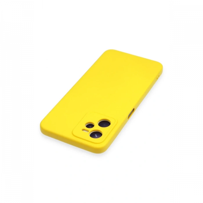 Newface Realme C35 Kılıf Nano içi Kadife Silikon
