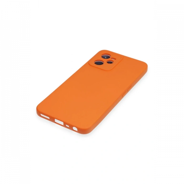 Newface Realme C35 Kılıf Nano içi Kadife Silikon