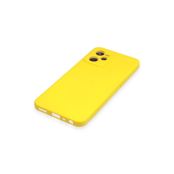 Newface Realme C35 Kılıf Nano içi Kadife Silikon
