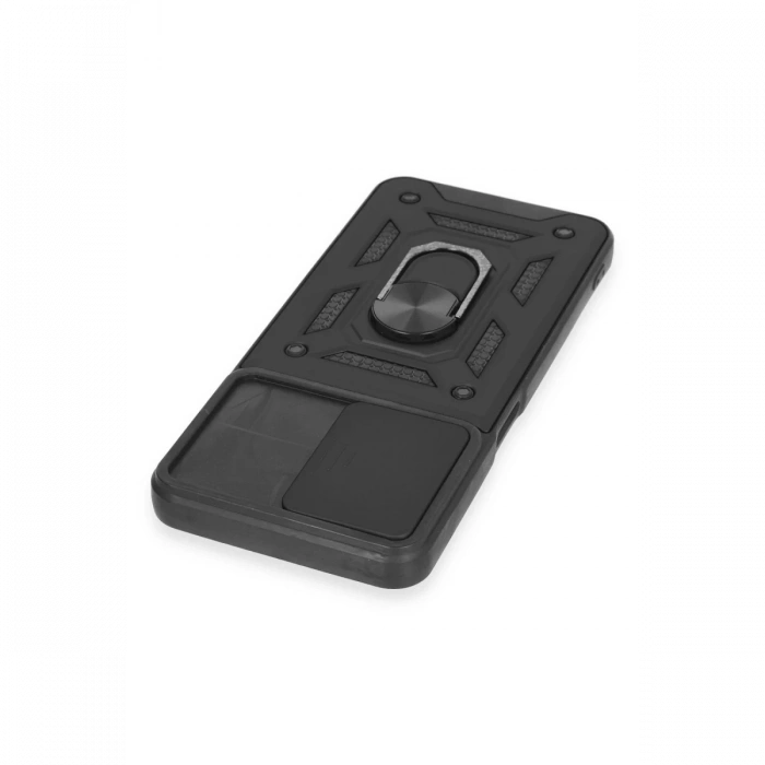 Newface Realme C35 Kılıf Pars Lens Yüzüklü Silikon