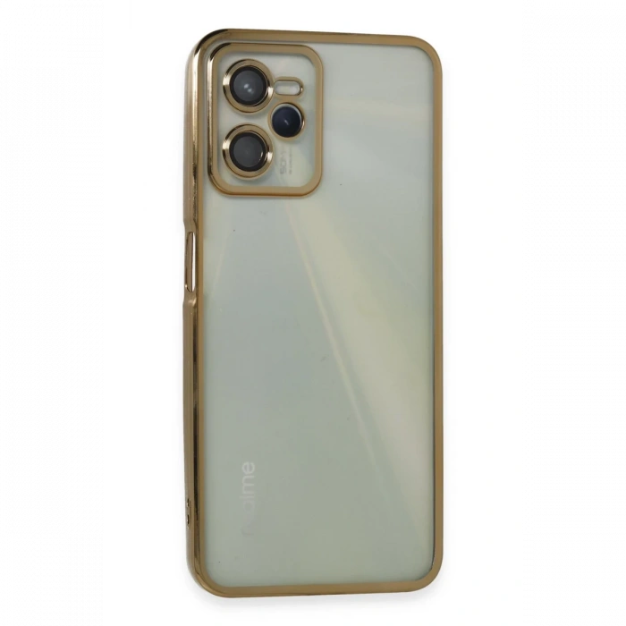 Newface Realme C35 Kılıf Razer Lensli Silikon