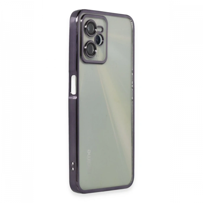 Newface Realme C35 Kılıf Razer Lensli Silikon