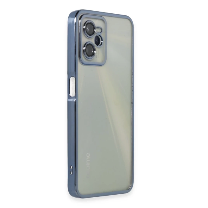 Newface Realme C35 Kılıf Razer Lensli Silikon