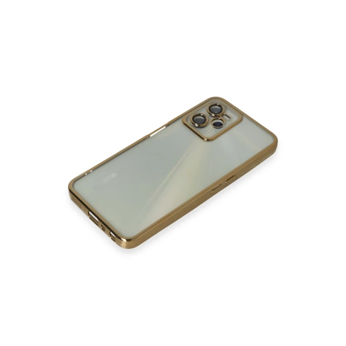 Newface Realme C35 Kılıf Razer Lensli Silikon