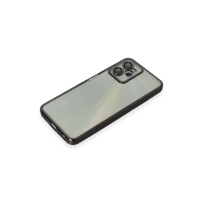 Newface Realme C35 Kılıf Razer Lensli Silikon