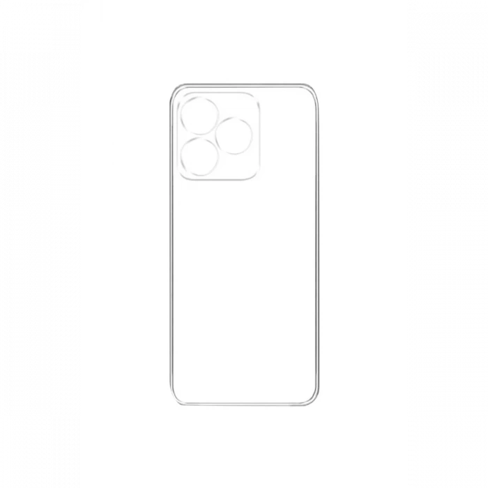 Newface Realme C53 Kılıf Lüx Şeffaf Silikon