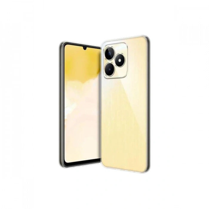Newface Realme C53 Kılıf Lüx Şeffaf Silikon