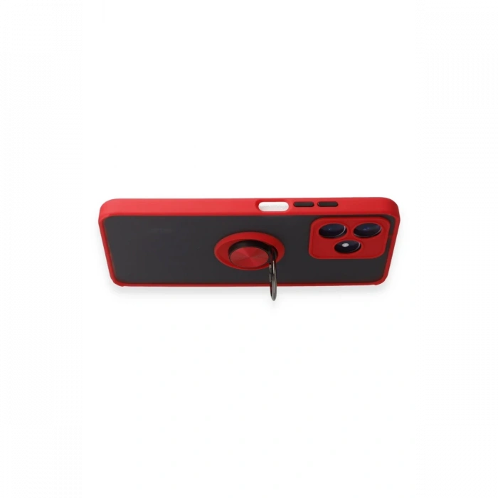 Newface Realme C53 Kılıf Montreal Yüzüklü Silikon Kapak