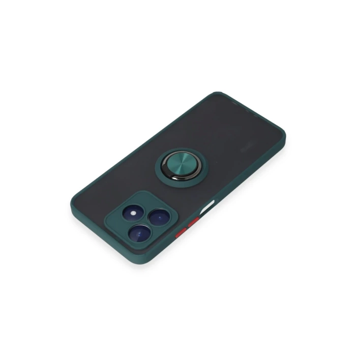 Newface Realme C53 Kılıf Montreal Yüzüklü Silikon Kapak
