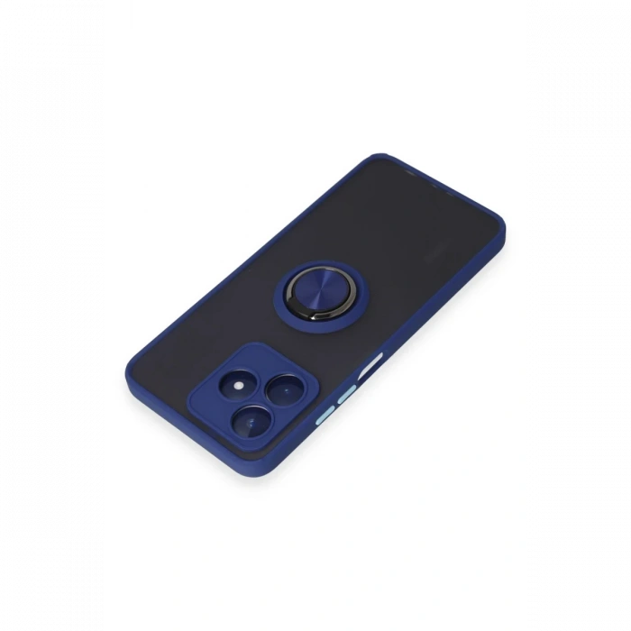 Newface Realme C53 Kılıf Montreal Yüzüklü Silikon Kapak