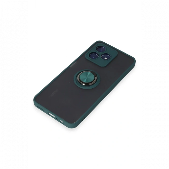 Newface Realme C53 Kılıf Montreal Yüzüklü Silikon Kapak