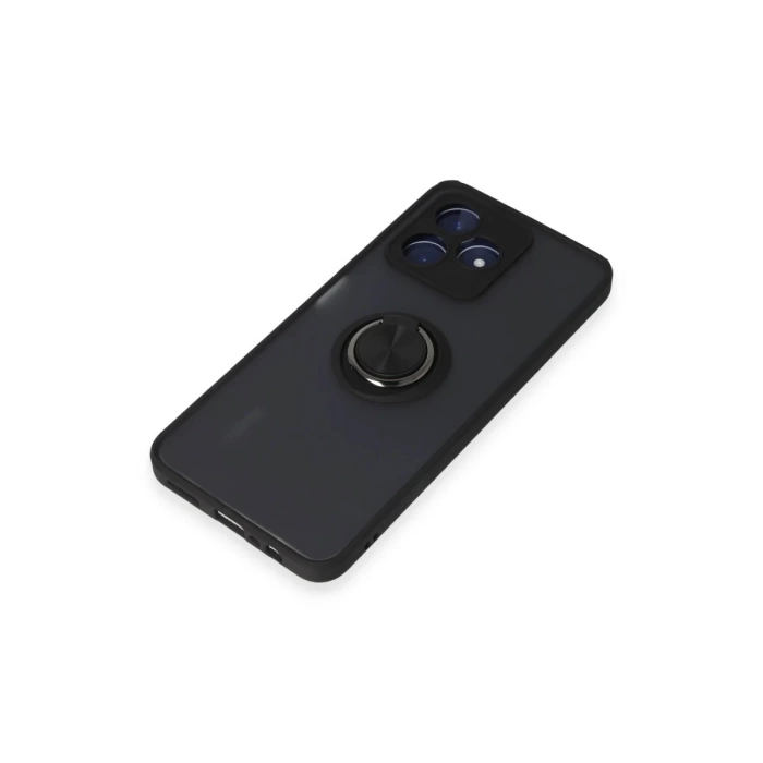 Newface Realme C53 Kılıf Montreal Yüzüklü Silikon Kapak