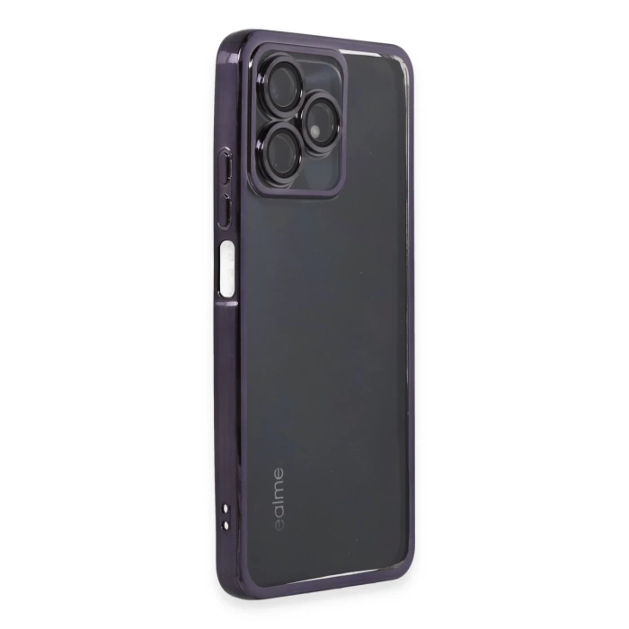 Newface Realme C53 Kılıf Razer Lensli Silikon
