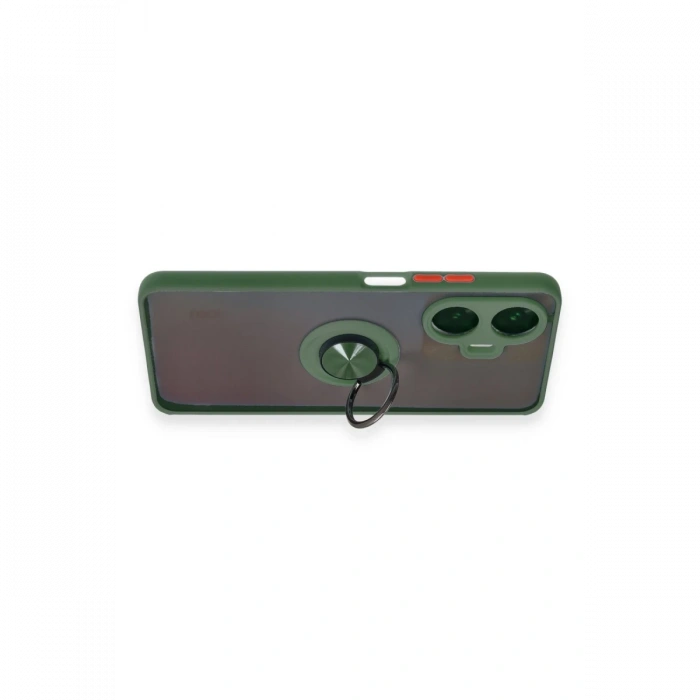 Newface Realme C55 Kılıf Montreal Yüzüklü Silikon Kapak