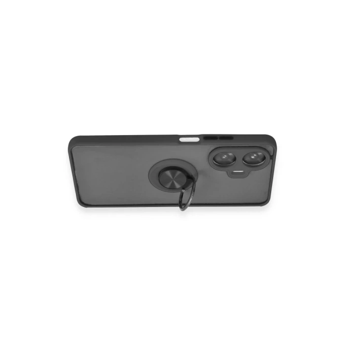 Newface Realme C55 Kılıf Montreal Yüzüklü Silikon Kapak