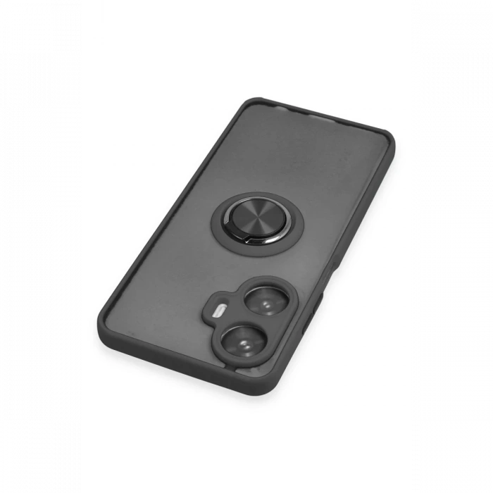 Newface Realme C55 Kılıf Montreal Yüzüklü Silikon Kapak
