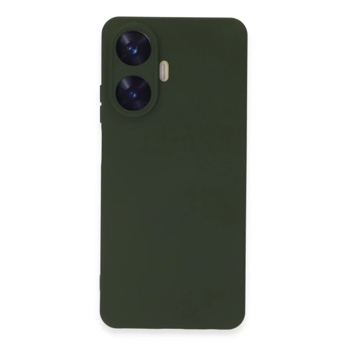 Newface Realme C55 Kılıf Nano içi Kadife Silikon