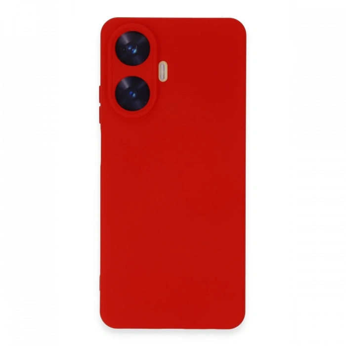 Newface Realme C55 Kılıf Nano içi Kadife Silikon