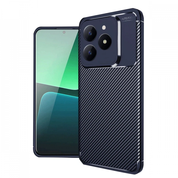 Newface Realme C61 Kılıf Auto Focus Karbon Kapak