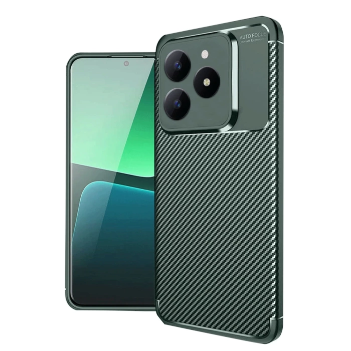 Newface Realme C61 Kılıf Auto Focus Karbon Kapak