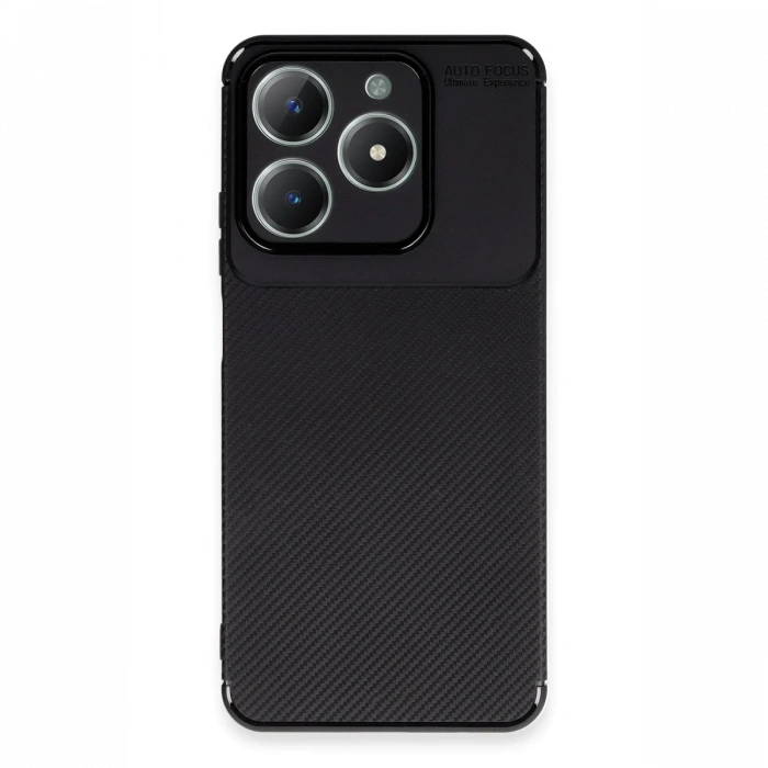 Newface Realme C61 Kılıf Auto Focus Karbon Kapak