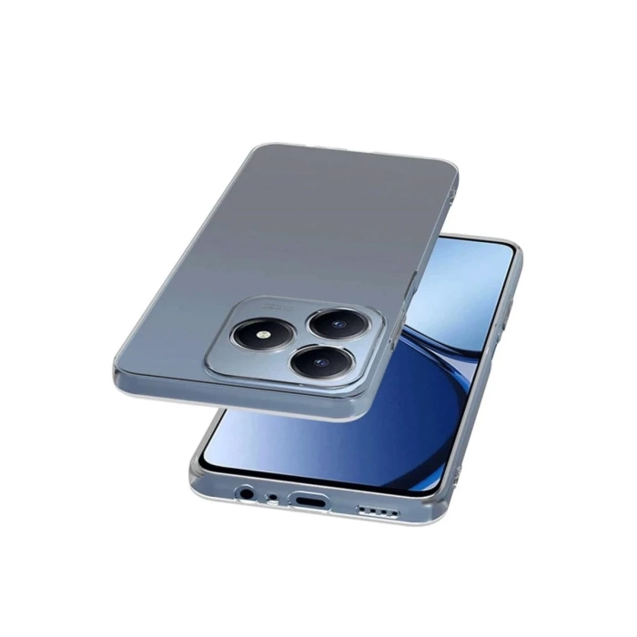Newface Realme C61 Kılıf Lüx Şeffaf Silikon