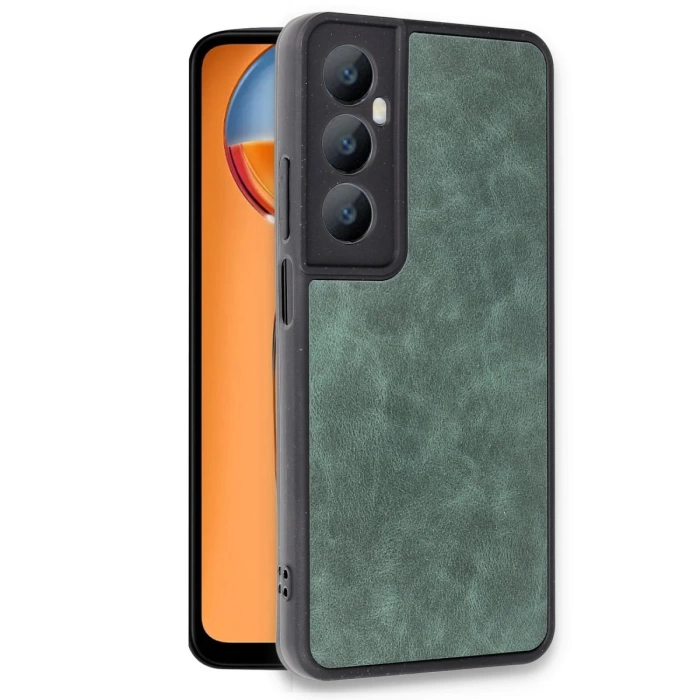 Newface Realme C65 Kılıf Aras Deri Kapak