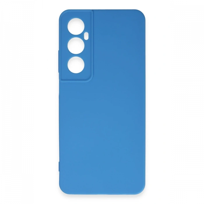 Newface Realme C65 Kılıf First Silikon - Mavi