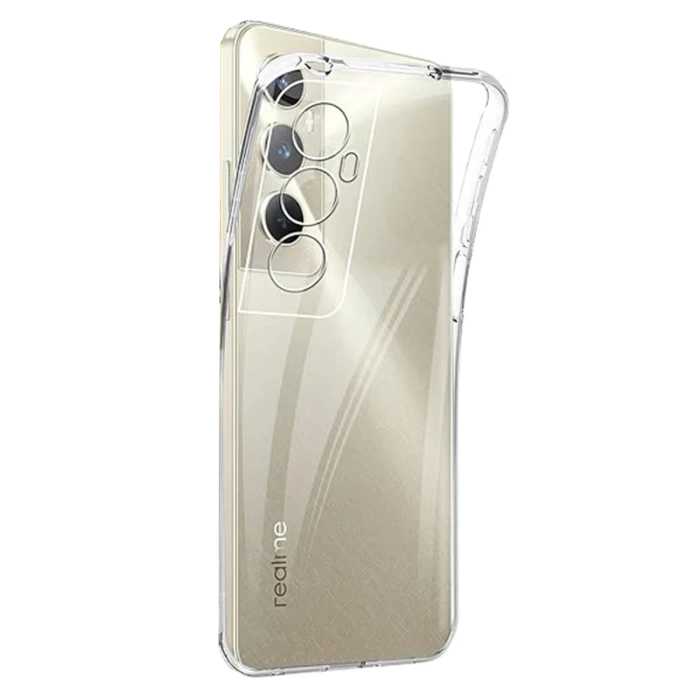 Newface Realme C65 Kılıf Lüx Şeffaf Silikon