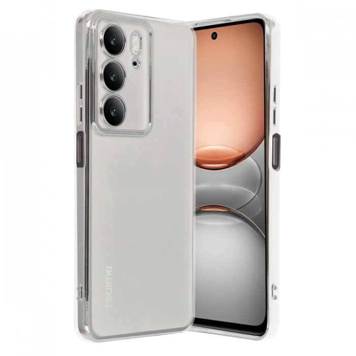 Newface Realme C75 4G Kılıf Razer Lensli Silikon