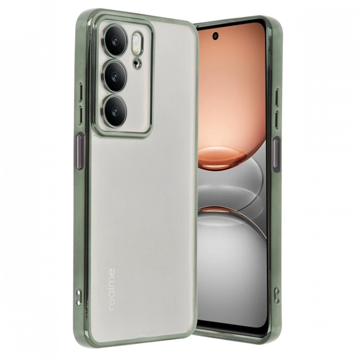Newface Realme C75 4G Kılıf Razer Lensli Silikon