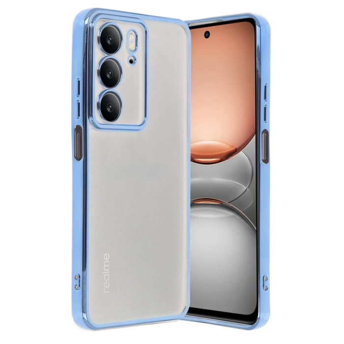 Newface Realme C75 4G Kılıf Razer Lensli Silikon