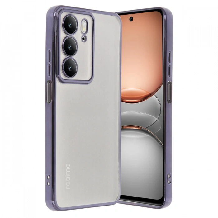 Newface Realme C75 4G Kılıf Razer Lensli Silikon