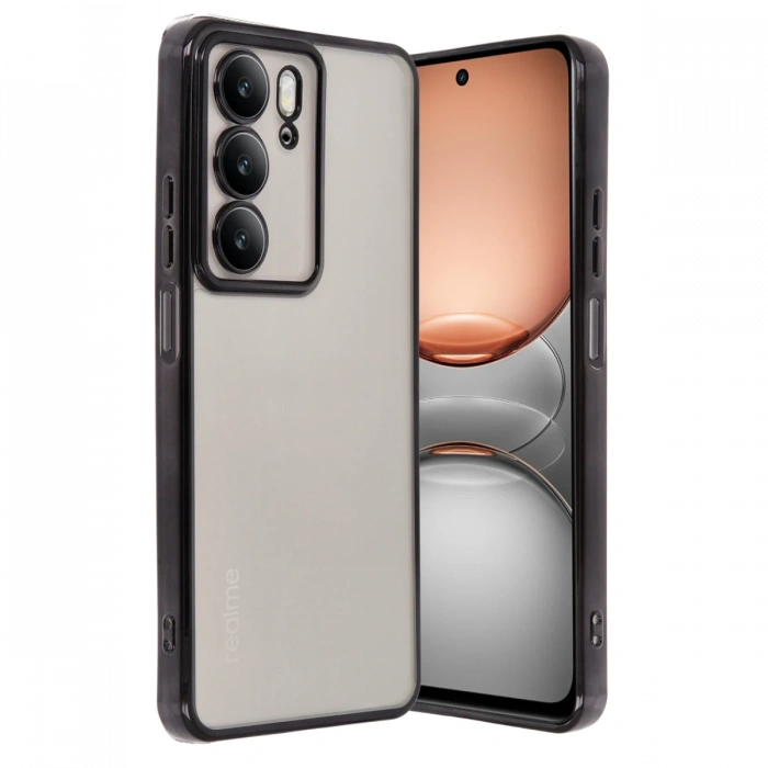 Newface Realme C75 4G Kılıf Razer Lensli Silikon