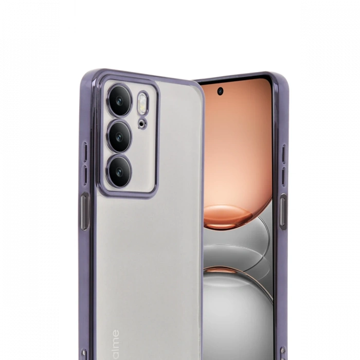 Newface Realme C75 4G Kılıf Razer Lensli Silikon