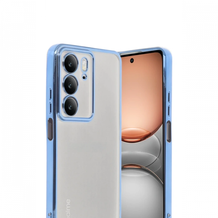 Newface Realme C75 4G Kılıf Razer Lensli Silikon