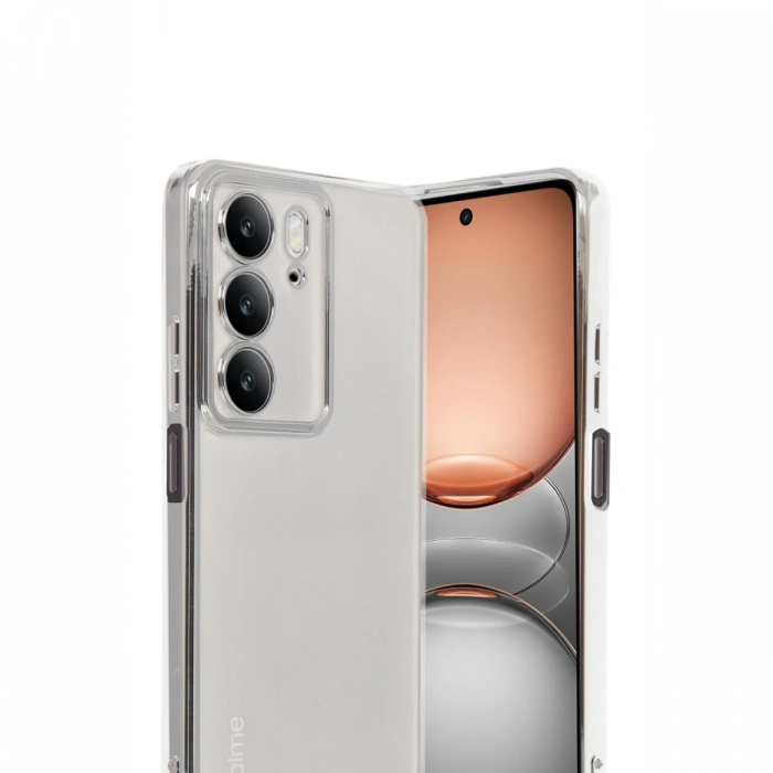 Newface Realme C75 4G Kılıf Razer Lensli Silikon